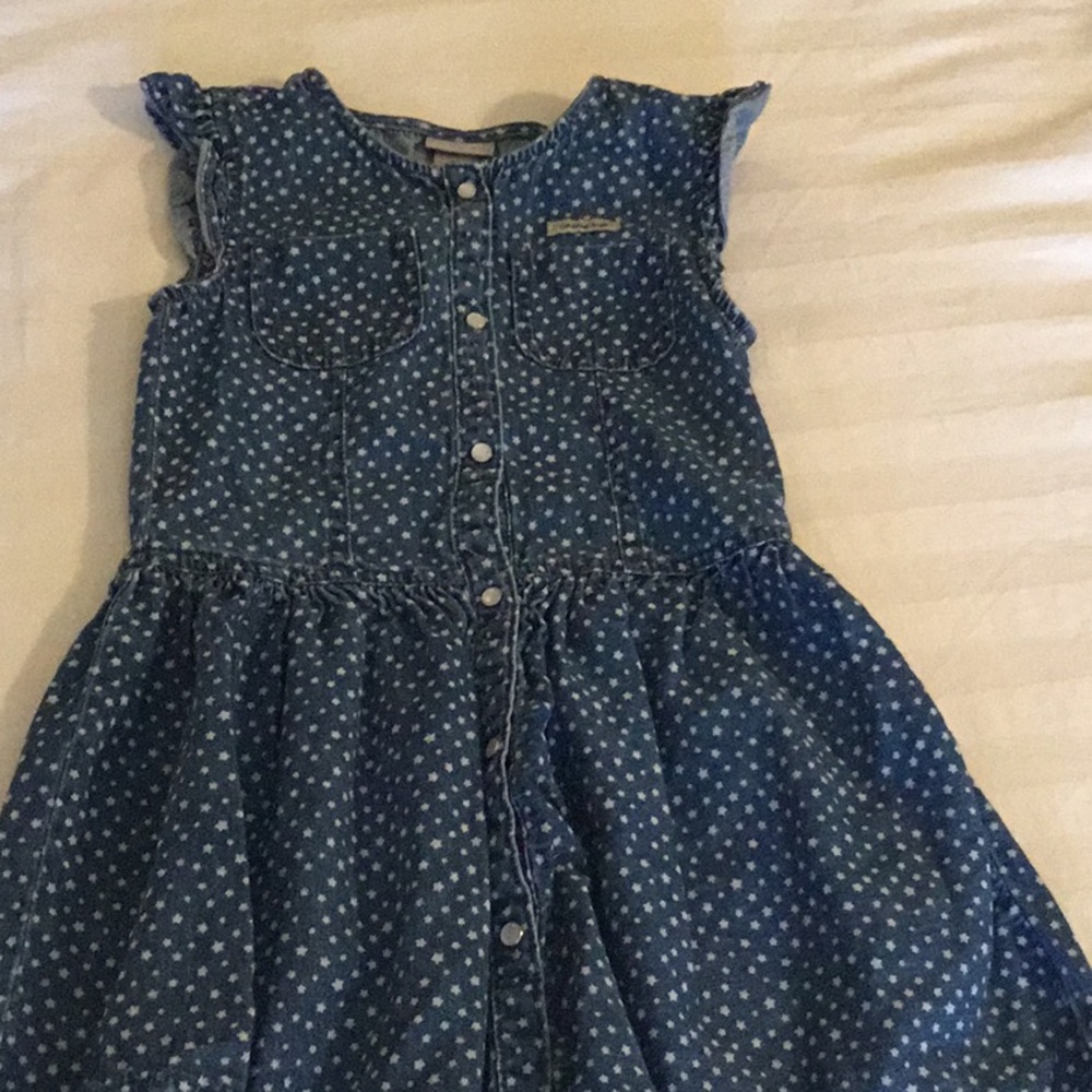 Darling Calvin Klein denim star dress